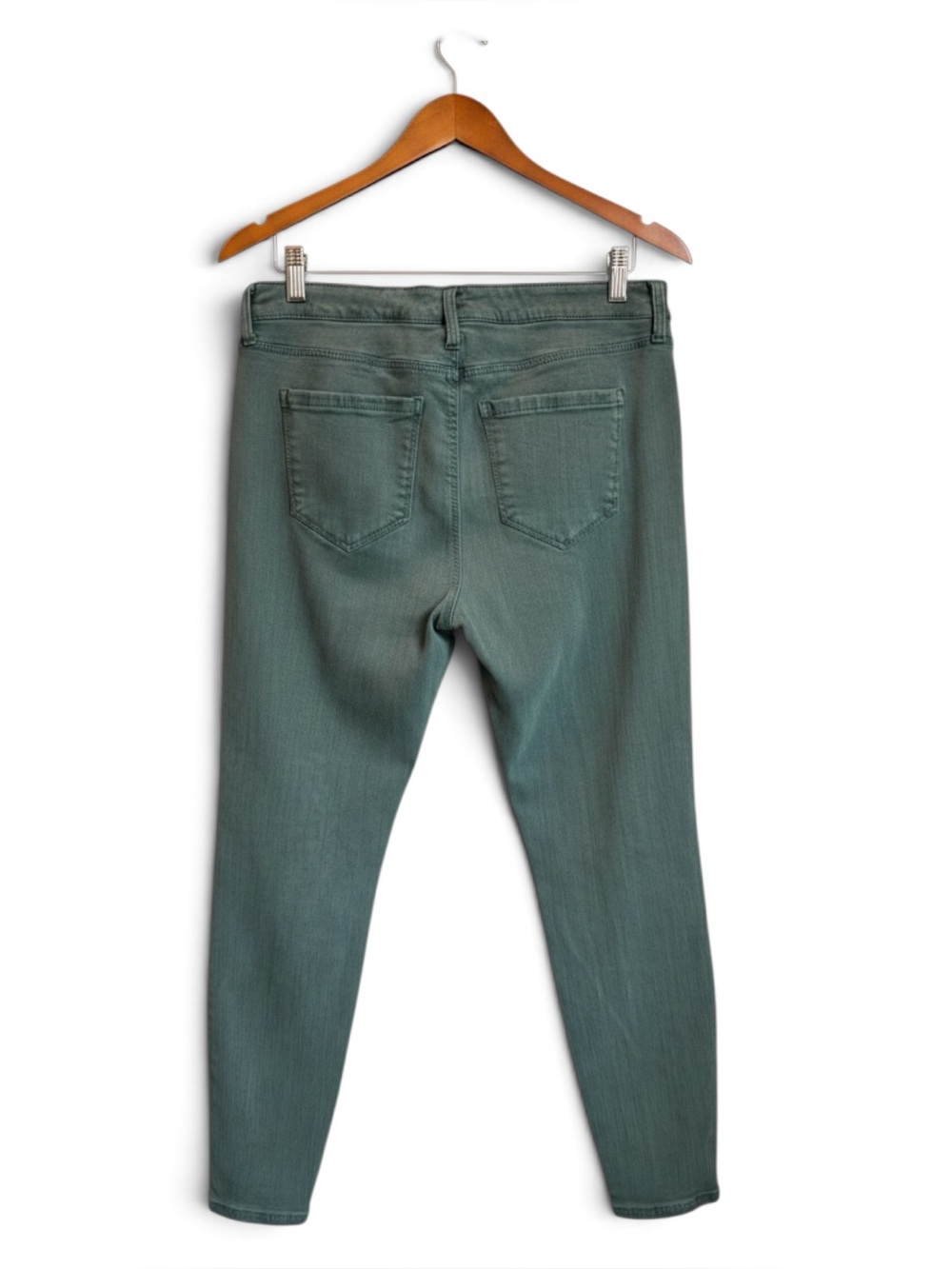 Liverpool Los Angeles Silver Pine Premium Stretch Ankle Skinny Jeans 10/30 - Picture 3 of 12